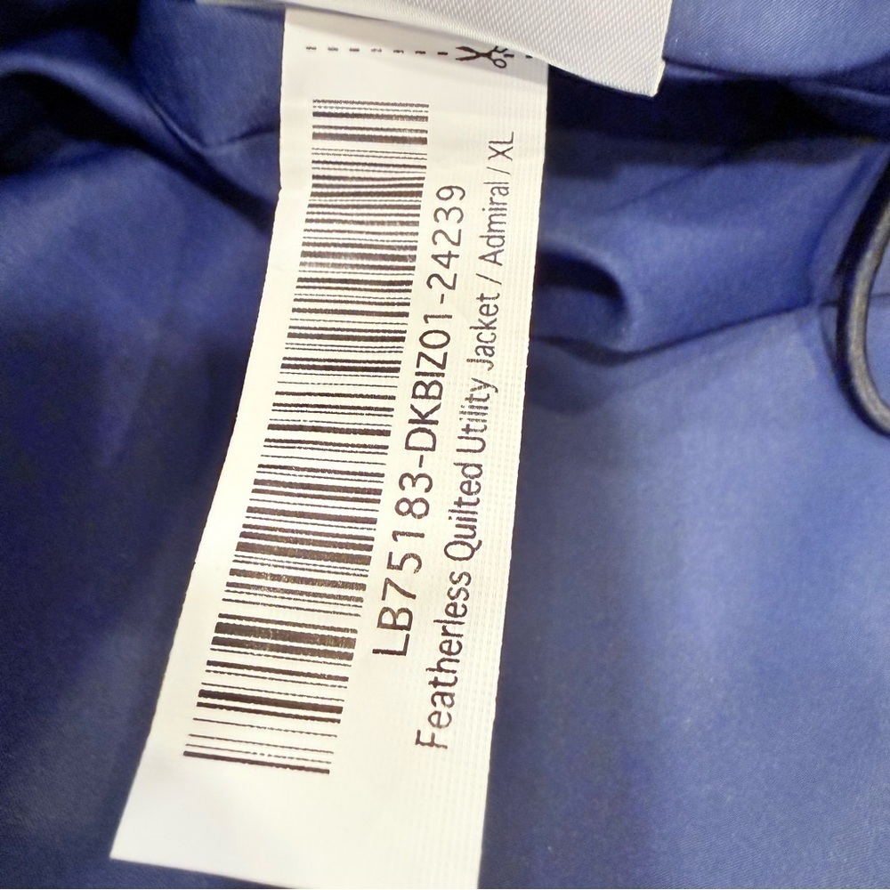 Quince Men’s Utility Jacket Navy Blue Quilted Sz XL NWT - Picture 15 of 16